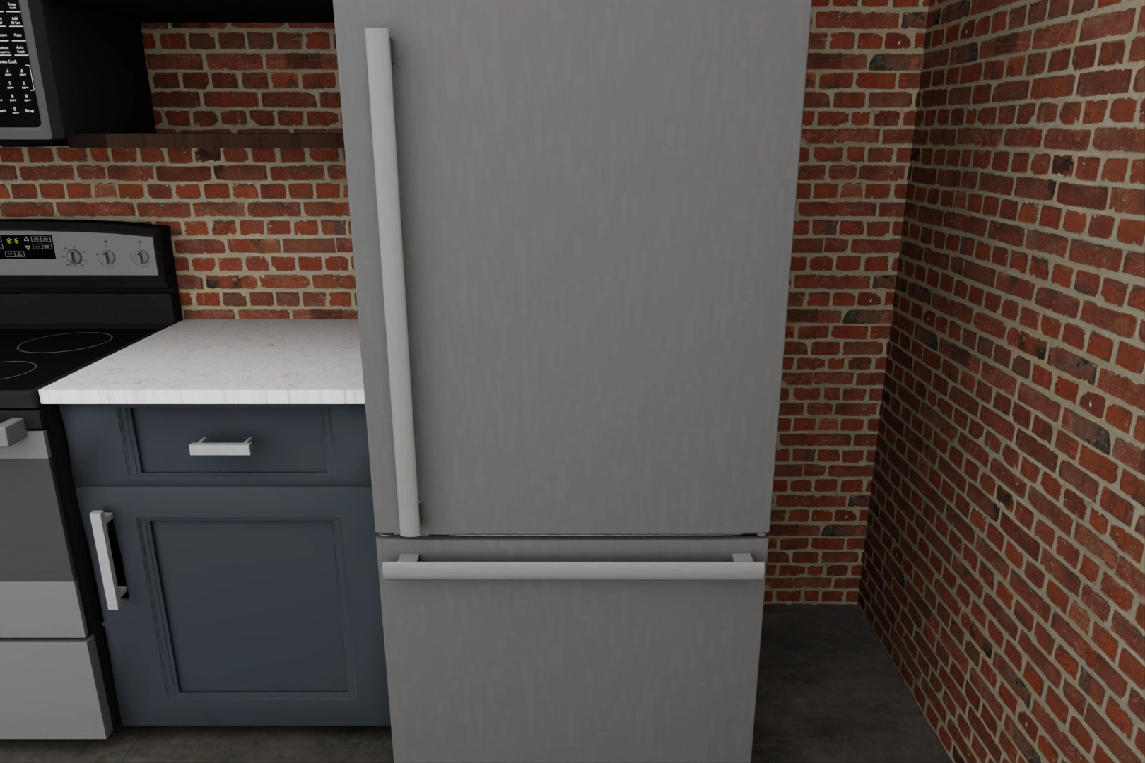 Fridge (Bottom Freezer)